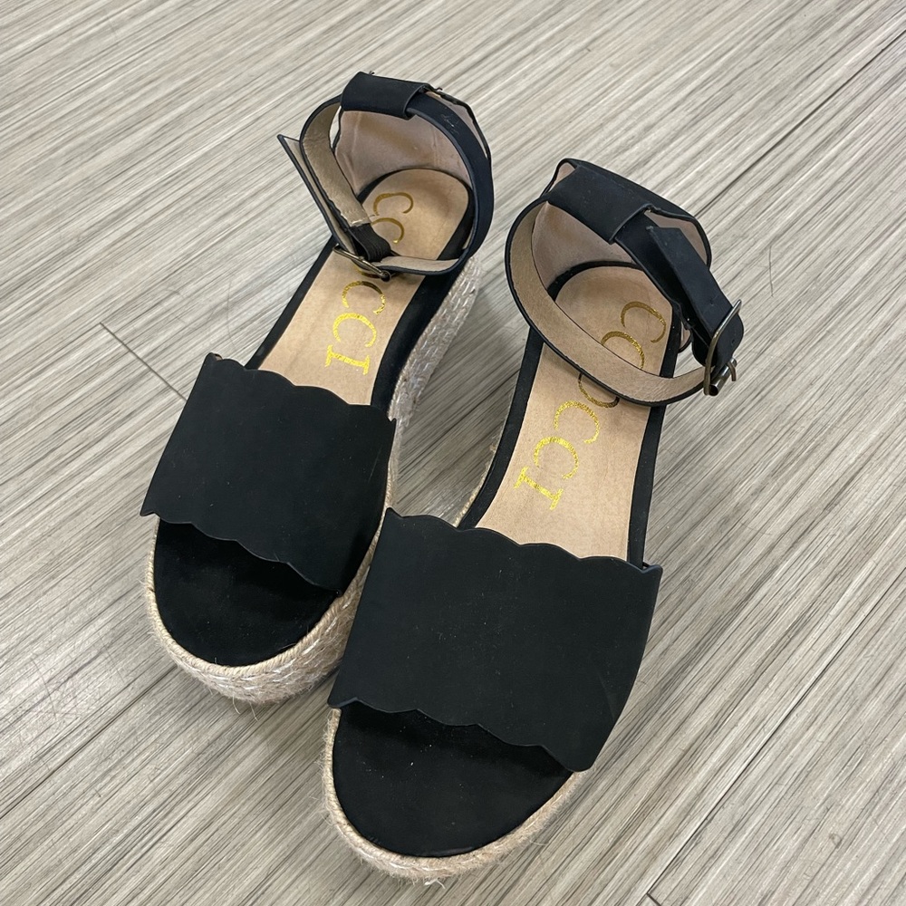 Worn once! Ccocci espadrille